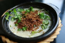 Cháo nấm 